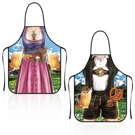 Apron Cooking Apron Funny BBQ Apron Men Women Adjustable Kitchen Apron BBQ Apron Oktoberfest Apron Apron Work Apron Painting Apron Couples Cooking Apron Apron for Gardening Ceramic Art, multicoloured