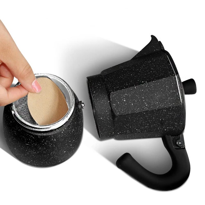 OHAOLYLE Coffee Filter Paper Unbleached Replacement Round Paper Filter for