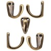 Fuxxer® Classic Coat Hooks Towel Hooks Iron Hooks Bronze Set