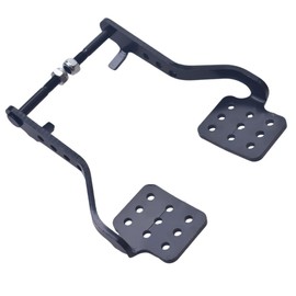 QASKEHKT Brake Throttle Pedals with Return Springs Kit for 196cc 6.5hp Road Rocket Azusa Fun Kart Radio Flyer Carter Go Kart Vintage Go Cart Racing Drift Trike Heavy Duty Parts Black