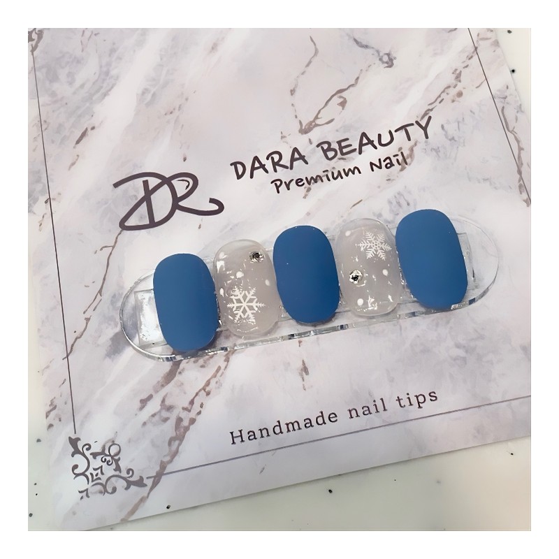 Dara Beauty January Art of the MonthSnowflake Nails❣ / 다라뷰티