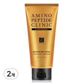 Elastin Amino Peptide Mildly Acidic Protein Hair Pack Treatment Pear & Freesia Scent, 300ml, 2 Pieces / 엘라스틴 아미노 펩타이드 약산성 단백질 헤어팩 트리트먼트 페어앤프리지아 향, 300ml, 2개