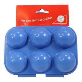 Egg Carrier 6 Compartments in Blue