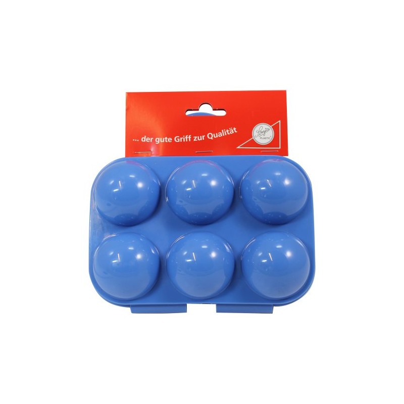 Egg Carrier 6 Compartments in Blue