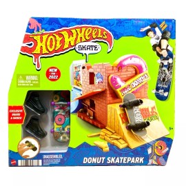 Hot Wheels Skate Donut Skatepark Tony Hawk Exclusive Board & Shoes NIP 2022