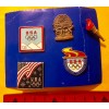 Lote De 5 Pines De Olimpiadas De Estados Unidos 2004