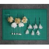[Lomeri] Romeri Hair Ornament, Blush Grass, Hydrangea and Pearl, 12