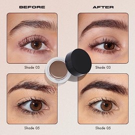 Fijador de cejas en gel incluye brocha Stay Put Brow, Medium Brown, Milani