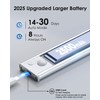 5-Pack Under Cabinet Lighting, Upgraded 2500mAh Rechargeable Under Cabinet Lights