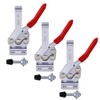 SKYCY 3pcs 500lbs Holding Capacity Toggle Clamp 225D,Quick-Release Horizontal Clamp,Large