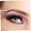 WOONEKY 3 Sheets Waterproof Eyebrow Temporary Brow Stickers Realistic Eyebrow