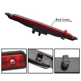 LED 3rd Third Brake Light for Armada 04-15, KEWISAUTO Red Center High Mount Stop Light for Nissan Armada 2005-2015/ Nissan Pathfinder Armada 2004/ Infiniti 2004-2010 QX56 Accessories(1PCS)