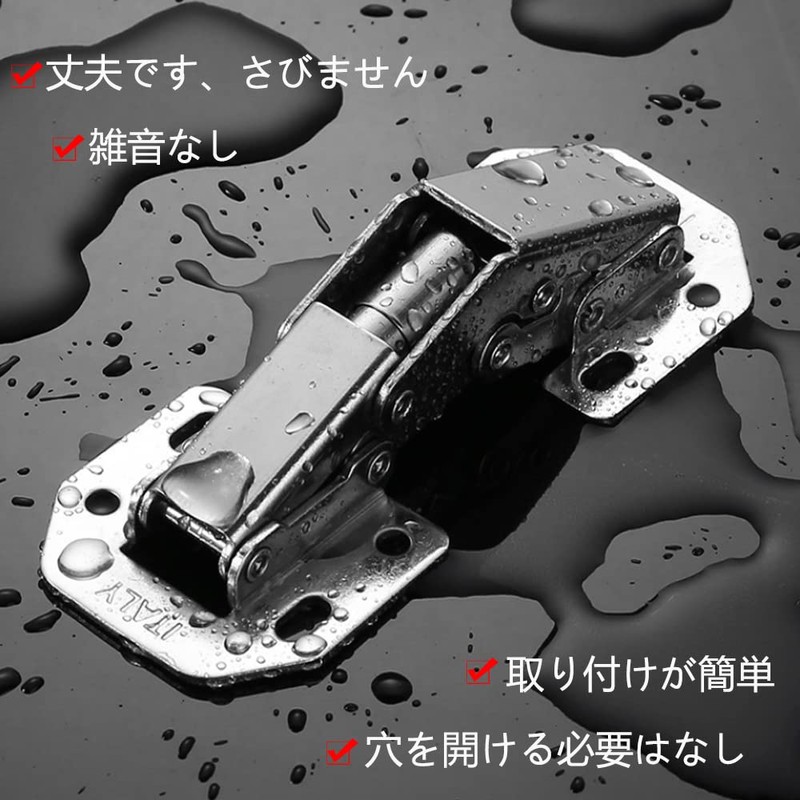 YFFSFDC Stainless Steel Sliding Hinge Cabinet Hinge Repair Fixing Hardware