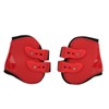 4pcs Horse Leg Guard PU Neoprene Front Hind Horse Tendon