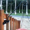 NEECONG Deck Hook Rail Suitable for Hanging Flower Baskets Wind