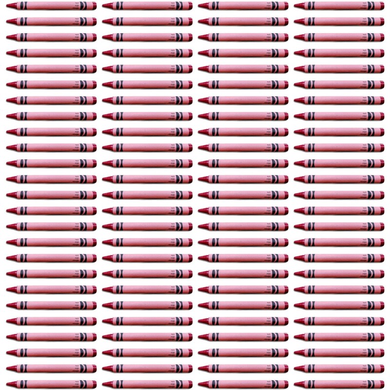 Tribeca Curations Red Crayon Bulk Value Pack | d 100