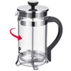 Westmark 24732260 Replacement Glass, Capacity: 1 L, Heat-Resistant, Borosilicate Glass,