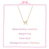 Ticome Bow Necklace,Light Luxury Niche Design Collarbone Chain Female,Sparkling Diamond