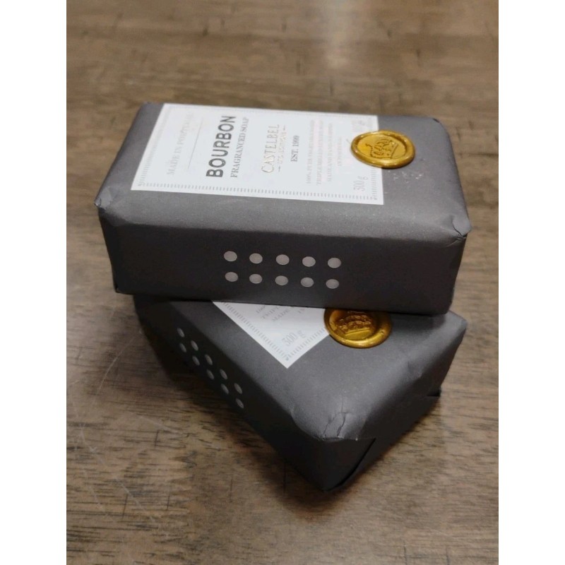 Castelbel Lot of 2 Castelbel Ltd Edition BOURBON Scented Soap