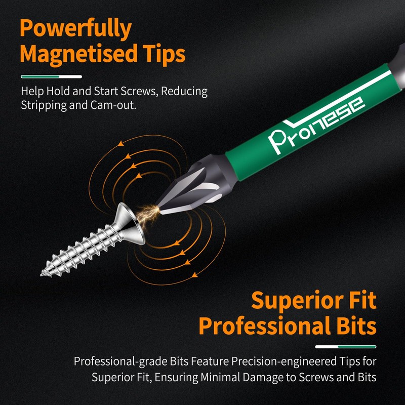 Pronese 10 pcs 90 mm PZ2 & PH2 & PZ3