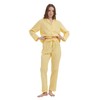 100% Cotton Pyjamas For Women Long-Sleeve PJS set Cozy Button