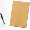 romsrbutfo A5 Refill Paper, 3 Pack 100GSM Thick Kraft Paper,