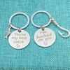 Couple Keychain Set for Boyfriend Girlfriend Husband Wife I'm Hooked