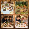 Warmtree 17 Pcs Miniature Terrain Camp Terrain Building Tabletop Wargames