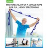Trideer Stretching Strap Yoga Strap Physical Therapy for Home Workout,