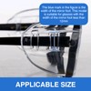 Safety Glasses Side Shields, PC Material, 5 Pairs, Universal Fit,