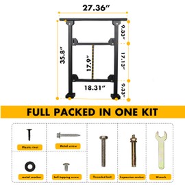 Upgrade 2 Pack 2 Steps Black Handrail & Indoor Stair Railing Kit, Fence & Rail Hand Rails for Outdoor Steps for Seniors for Porch Railing & Deck Hand Rail (1-2 Steps)