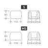 HiFiGo Divinus Prism Wide Bore LSP Eartips for 4-6mm Nozzle,
