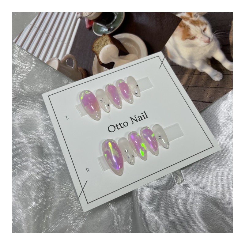 [] Uruuuru Purple Aurora - Short Oval / [] 우루우루
