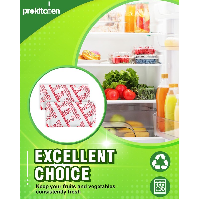 PROKITCHEN 16 Pack Ethylene Gas Absorber Refills Fit for OXO