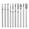 GeekerChip Pack of 10 Professional Diamond Bits for Nail Cutter,