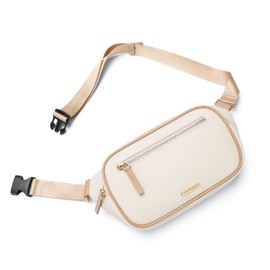 GOLF QUALITY Belt Bag for Women, Fashion Crossbody Chest Bag Fanny Packs for Women Sling Cross Body Waist Bag Shoulder Waist Packs Purse Running for Outdoors Sports Working, Apricot