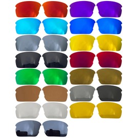 Wetnenss Replacement Lenses for Flak XS Youth Sunglasses OJ9005 /1.5mm polarized/easy to install (pink)