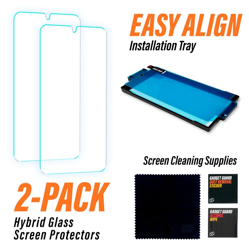 Gadget Guard Glass for Galaxy S23 Screen Protector [Pro-Active Shatterproof]