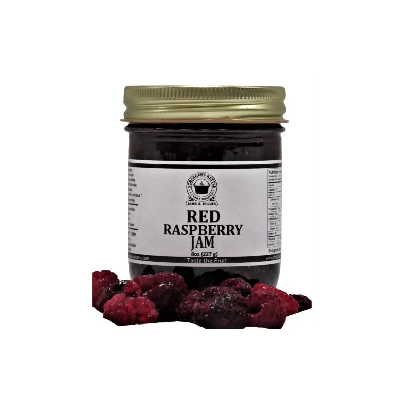 Red Raspberry Jam, 8 oz