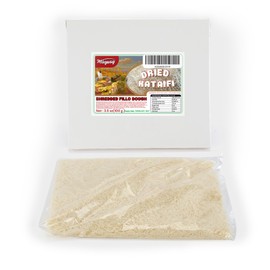 Kataifi Shredded Fillo Dough 3.5 Oz (100 gr.) for Dubai Chocolate Bar Pistachio, Kadayif for Knafeh Pistachio Chocolate Bar Pastry s in Cardboard. Knafeh Kunafa Katafi Kunefe Kadaifi Phyllo Dough Chilled Kadafi Dubai Katifi Kanafeh (3.5 Oz (Cardboard), Wheat)