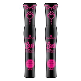 essence Lash PRINCESS curl and volume mascara (Negro, 2 Unidades)