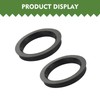 4 PCS Hub Centric Rings, 2.87" OD 2.36" ID Plastic