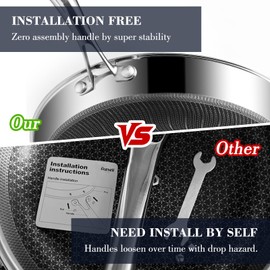 Non Stick Pot and Pan Set 8 Pieces, 1.5 QT, 2 QT Saucepan & 5.2 Quart Stock Pot Set with Matching Tempered Glass Lid Double Trivets, Dishwasher & Oven Safe Up to 500℉ Compatible with All Cooktops