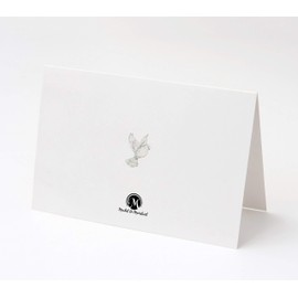 M Market On Mainstreet Watercolor Sympathy and Funeral Thank You Cards with Message Inside, 25 Cards with Envelopes, Made In The USA