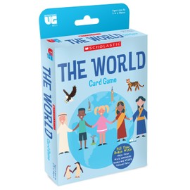 University Games | Scholastic The World Travel Card Game, for 2 or More Players Ages 6 and Up