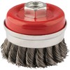 Draper 41447 Twist Knot Wire Cup Brush, 60mm x M14