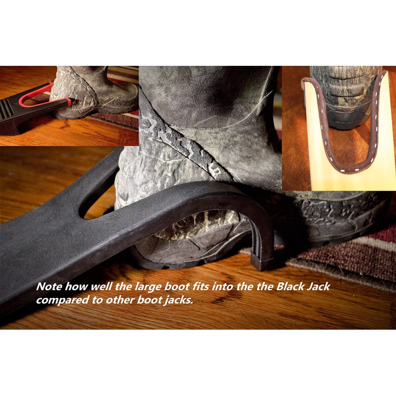 Chuck's Woodbarn Black Boot Jack Puller - Constructed of Composite