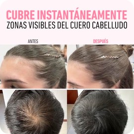BOLDIFY Polvos Retoca Raíces – Cubre Canas Mujer y Hombre 48 Horas – Polvos Volumen Pelo Mujer – Polvo Capilar Oculta Instantáneamente la Pérdida de C