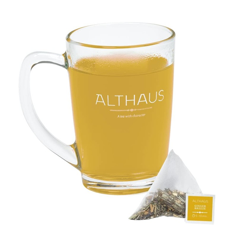 Althaus Tea Ginger Breeze ⋅ Organic Herbal Tea in Pyramid