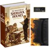 Book Safe with Combination Lock, Hidden Safe (9.5 x 6.2